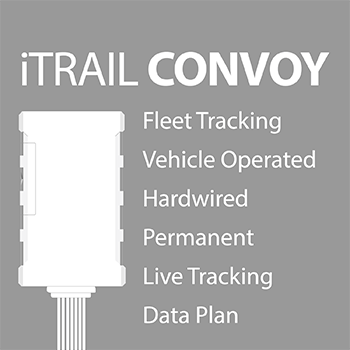 iTrail CONVOY hardwired for fleet tracker